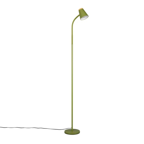 Podłogowa lampa z regulacją PONGO R45831115 LED 4,5W 3000K zielony