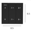 Panel sterujący Bluetooth AZ5209 na baterie czarny
