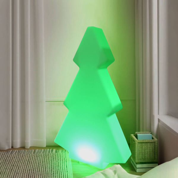 Stojąca lampa balkonowa X-Mass ES-CR020 Step LED 5W RGBW IP65 świąteczna biała