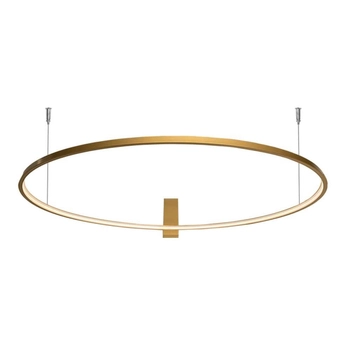 Ledowa plafoniera Agari 1355 Shilo LED 73,4W 4000K ring do kuchni złota