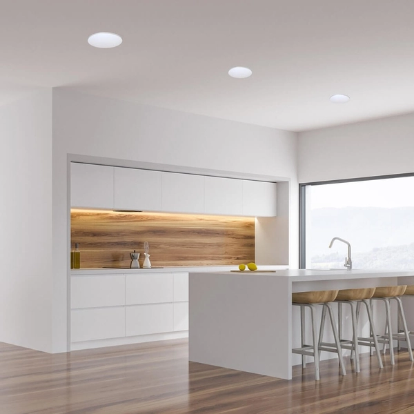 Okrągły plafon nowoczesny Bravo ML4267 LED 16W 4000K do łazienki IP44 biały