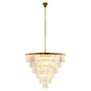 Wisząca lampa SPLENDORE DN915-50A Step Into Design metalowa glamour łańcuch złota