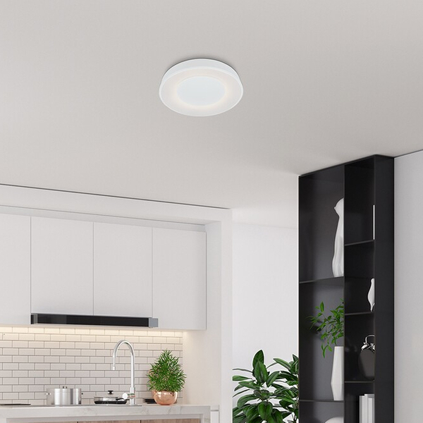 Plafon do jadalni z pilotem Ceilo 3083 Rabalux LED 38W 3000-6500K biały
