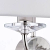 Lampa ścienna z abażurem hampton ecru nikiel Nixon OUTLET