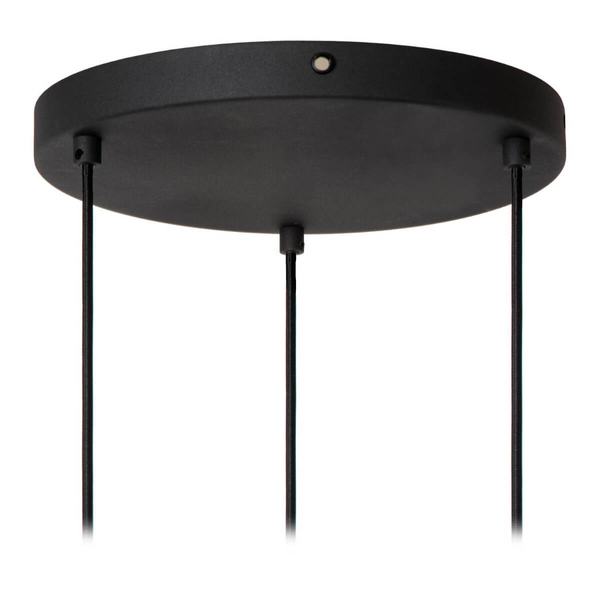 Lampa wisząca Rafal 45492/13/36 nad kanapę filc czarna szara
