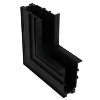 Wpuszczany narożnik do systemu magnetycznego MYL.00586 metalowy czarny