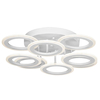 Nowoczesna lampa sufitowa W7108-4+4 plafon LED 168W do sypialni