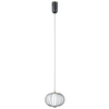 Kulista lampa wisząca Rabel PND-344221-1-BK LED 5W 3000K nad stół czarny