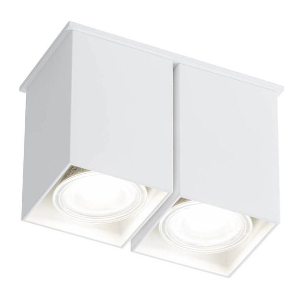 Spot LAMPA sufitowa TODA 7003 Shilo natynkowa OPRAWA metalowa DOWNLIGHT biały