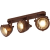 Regulowana LAMPA sufitowa FRODO 93-71088 Candellux metalowa OPRAWA kinkiet reflektorki rustykalne rdzawe