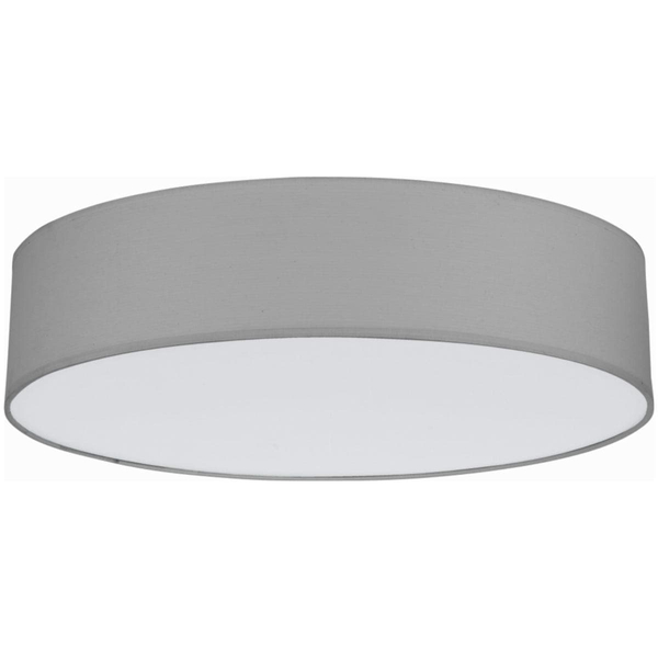 Przedpokojowy plafon Rondo 1584 TK Lighting okrągły z tkaniny grafitowy