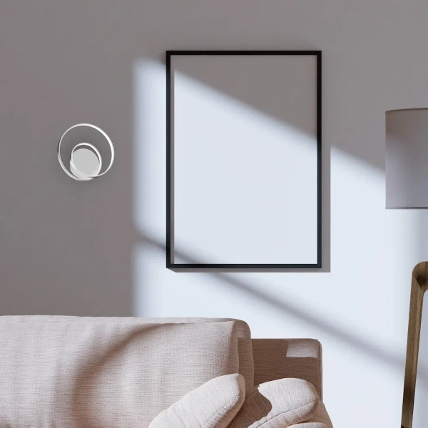 Ledowy kinkiet ścienny LUCERO CHROME ML1051 LED 13W 4000K chrom