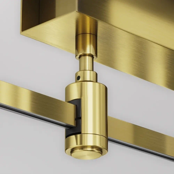 Podstawka sufitowa z zasilaczem magnetyczna Flanity TRA156C-BB1-BS mosiądz