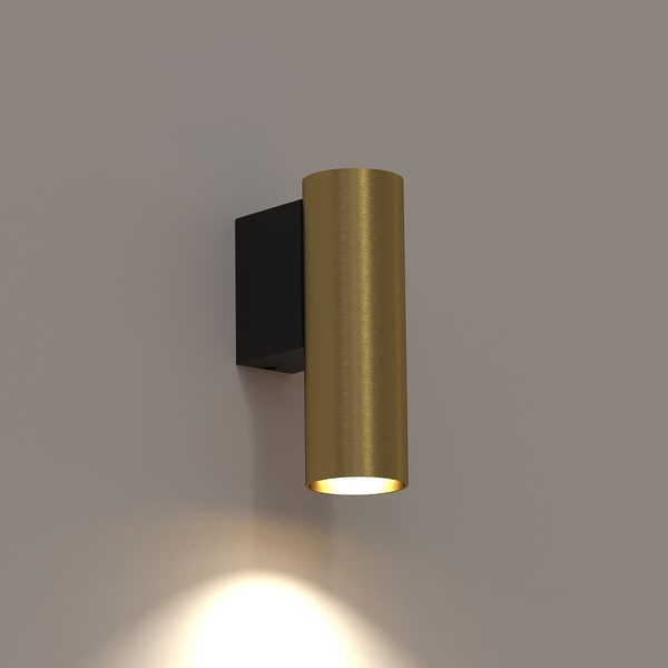 Lampa ścienna punktowa tuba Fourty 10748 Nowodvorski stick mosiądz