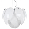 Nowoczesna lampa wisząca Antires szklane płatki do salonu