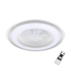 Sufitowy wentylator z pilotem Zephyr biała ML1515 1xLED 48W 3000-6000K CCT