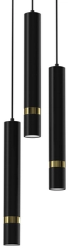 Wisząca lampa Joker MLP8918 podłużna nowoczesna czarna