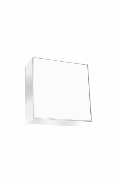 Kinkiet LAMPA ścienna SL.0144 kwadratowa OPRAWA sufitowy plafon biały