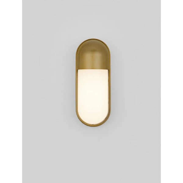 Naścienna lampa do ogrodu LANDIRA LE75250 LED 9W 3000K IP65 złota