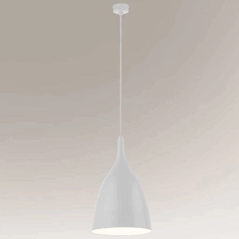 Loftowa LAMPA wisząca NAGOJE 7835 Shilo metalowa OPRAWA industrialna ZWIS biały