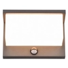 Elewacyjna lampa z czujnikiem ruchu JEVELLO DL142240969 LED 13W 3000K antracyt
