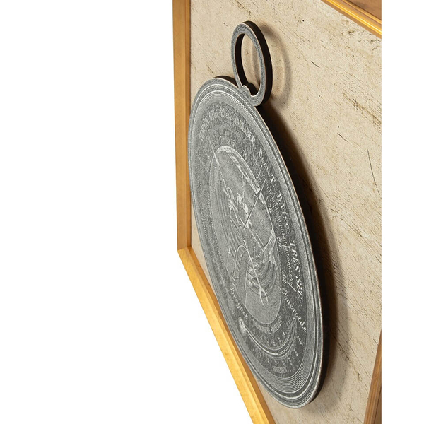 Obraz na ścianę zegar MYSTERY CLOCK KH1501100276 King Home wielokolorowy