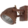 Industrialna LAMPA ścienna FRODO 91-71064 Candellux metalowa OPRAWA regulowany kinkiet rustykalny rdzawy