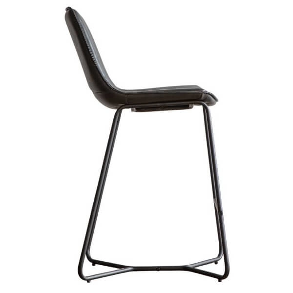 Barowe krzesło do jadalni Hawking 5059413329593 czarny