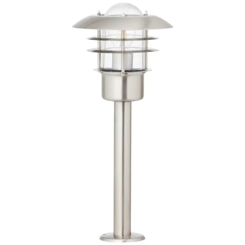 Metalowy słupek do ogrodu Terrence 45784/82 IP44 srebrny