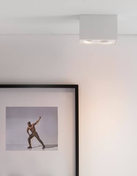 Przysufitowa lampa CHIVACOA LE61451 z regulacją biała
