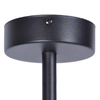 Czarna lampa sufitowa VUELTA K-4735 szklane kule balls do pokoju