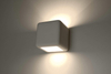 Ceramiczna LAMPA ścienna SL.0839 loftowa OPRAWA kinkiet kostka biała