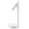 Biurkowa lampa Yabu 2032 Shilo tuba do pokoju punktowa minimalistyczna biała