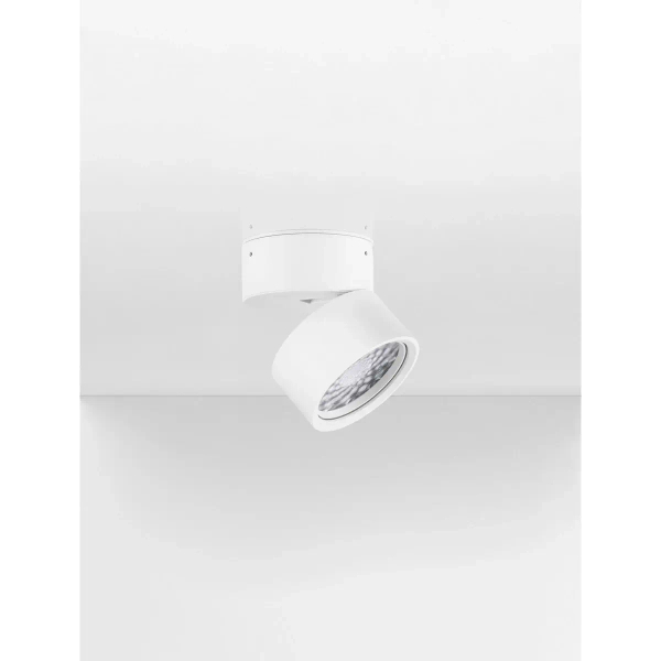 Sufitowa lampa regulowana MALERTA biała LE45518 1xLED 12W 3000K oczko okrągłe