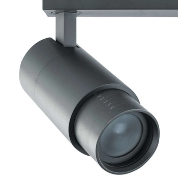 LAMPA sufitowa ARIES LP-8636Z TIT Light Prestige reflektorowa OPRAWA LED 9W 3000K do systemu szynowego 1-fazowego szara