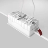 Prostokątna lampa sufitowa Alfa DL043-02-15W4K-D-SQ-W LED 30W 4000K biały