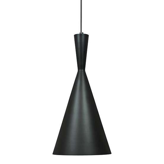 LAMPA wisząca MODERN 305466 Polux skandynawska OPRAWA metalowa ZWIS stożek czarny złoty