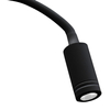 Kinkiet LAMPA ścienna BASE ML63500 Milagro metalowa OPRAWA regulowana LED 10W 4000K z portem USB czarna