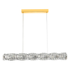 Pałacowa lampa wisząca FLORENCE AZ6187 Azzardo LED 36W 4000K złota