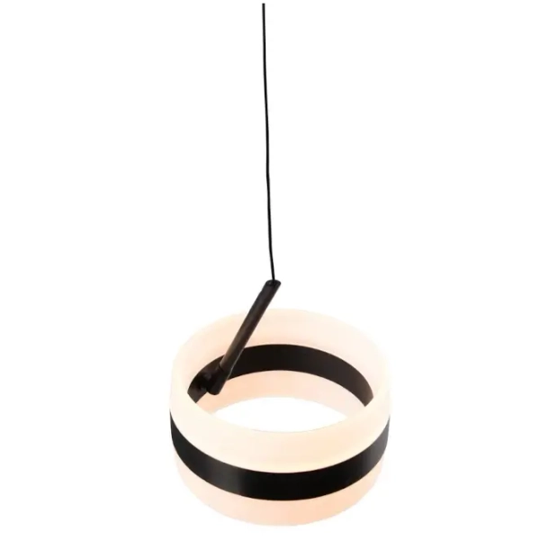 Minimalistyczna lampa zwis Dios 331410132 LED 8W 2300-4000K czarny