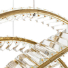 Wisząca lampa do jadalni Wave MSE1501100188 Moosee LED 28W 3000K złota