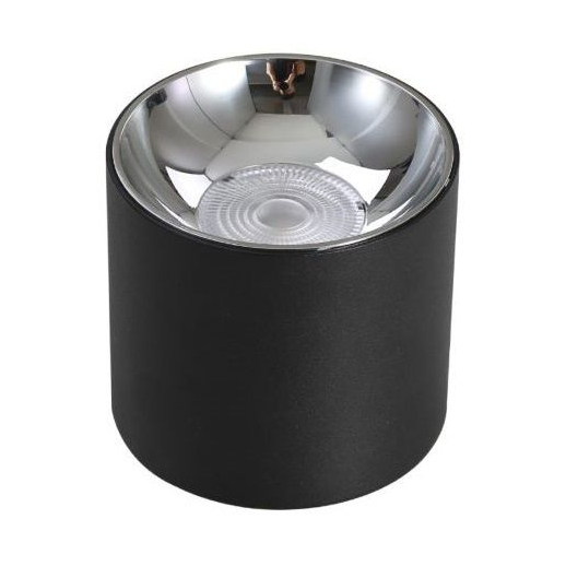 Sufitowy downlight Roller DLB10WW Blaupunkt natynowy LED 10W 3000K czarny