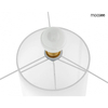 Materiałowa lampa podłogowa Kas MSE1501100333 Moosee do salonu biała
