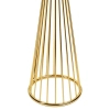 Lampa stojąca Filo MF1235 Step druciana z abażurem czarna złota