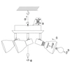 Sufitowa lampa regulowana Vero 107506 Markslojd plafon patyna