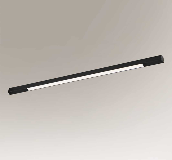 Plafon LAMPA industrialna HAKODA 1956 Shilo metalowa OPRAWA sufitowa LED 16W 3000K plafoniera listwa czarna