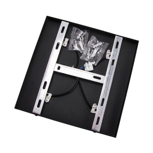 LAMPA sufitowa MANAM 03766 Ideus regulowana OPRAWA metalowe tuby reflektorki na listwie czarna