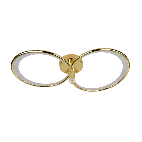 Sufitowa lampa ringi Azina LP-4852/2C GD LED 18W 3000-6000K złota