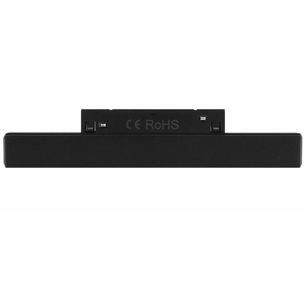 Lampa z diodami do szyn magnetycznych 3-fazowych 477 Domeno LED 12W 3000K czarna