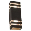 Lampa elewacyjna zewnętrzna do ogrodu IP54 outdoor czarna RIO OUTLET